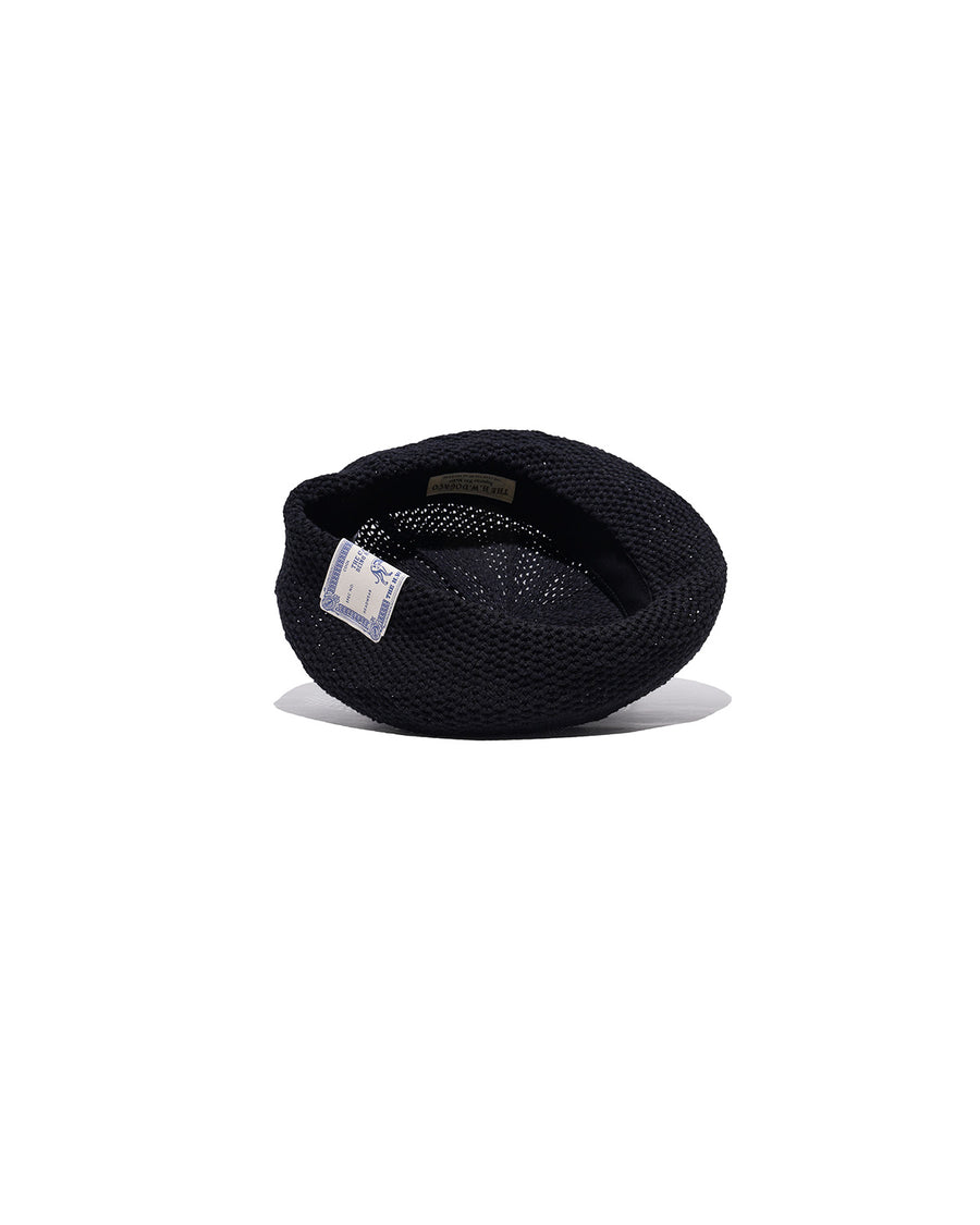 HONEYCOMB BERET - Black