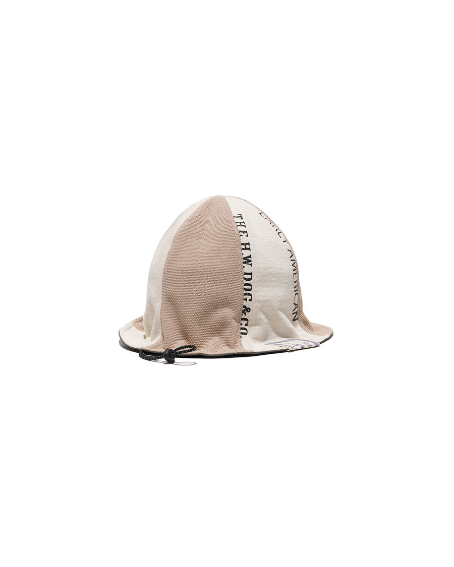 2TONE TULIP HAT - Beige