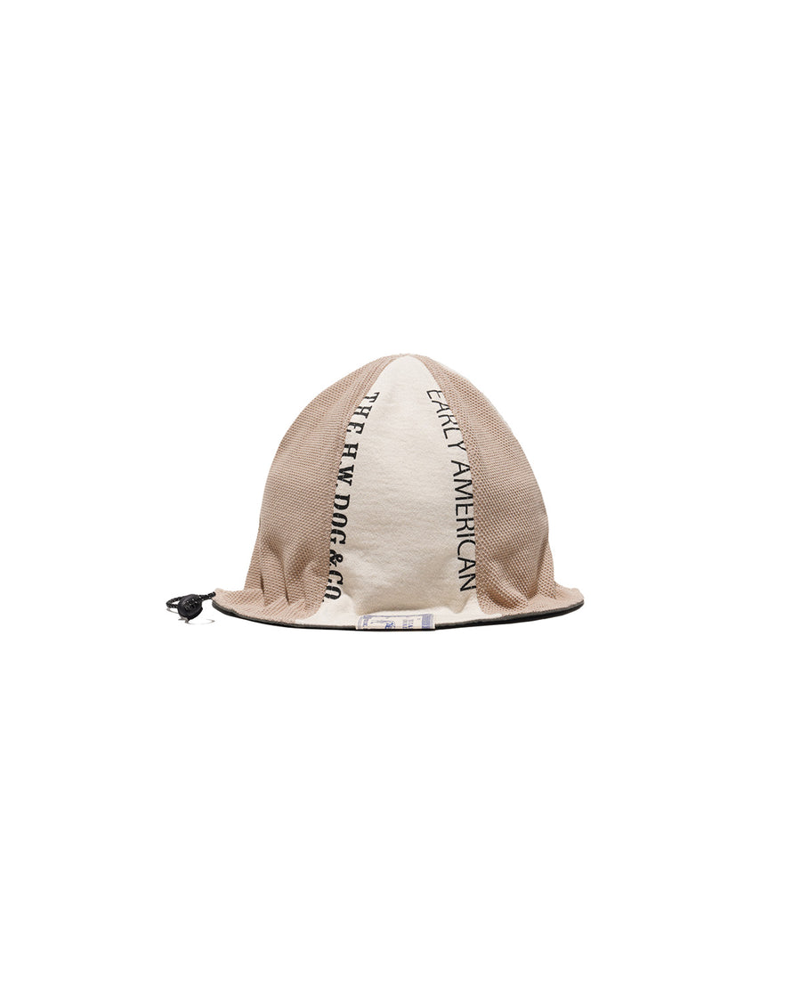 2TONE TULIP HAT - Beige