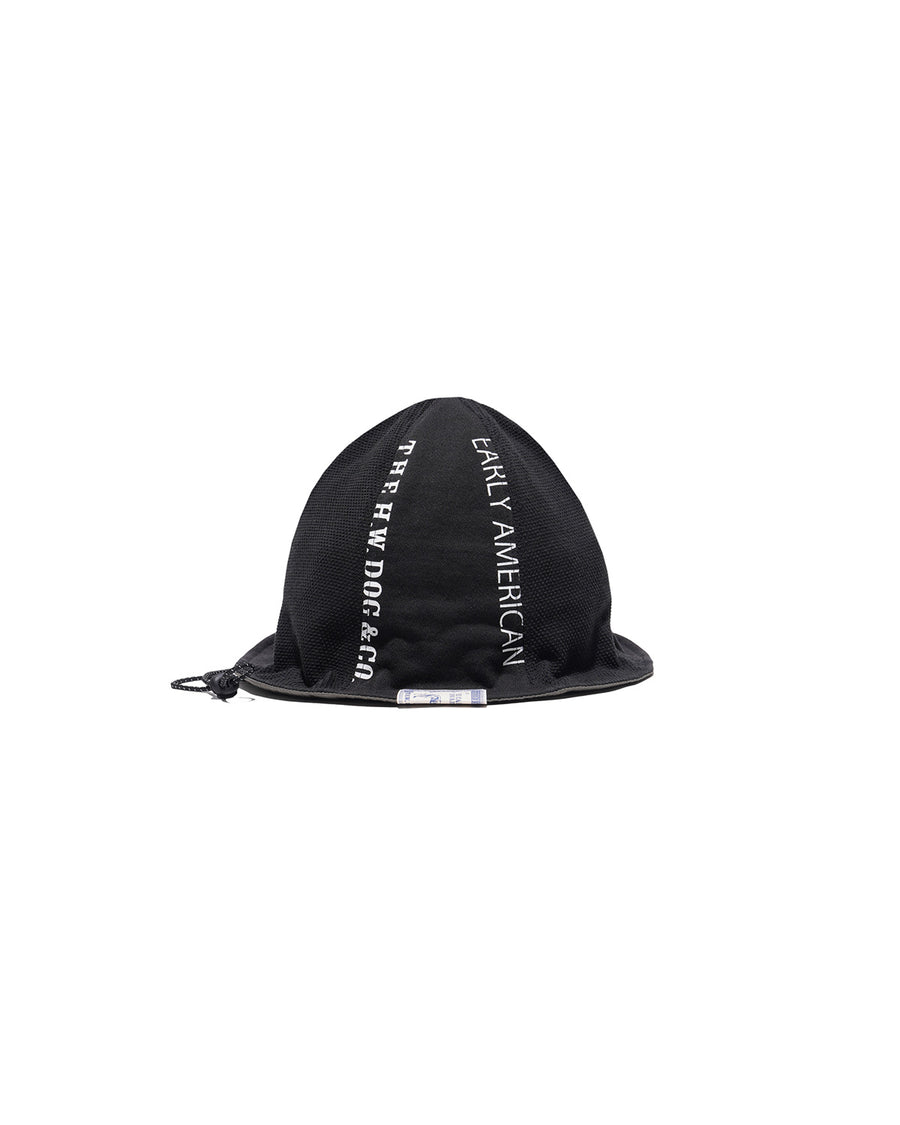 2TONE TULIP HAT - Black