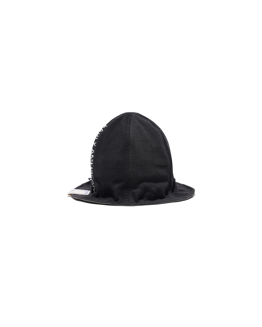 2TONE TULIP HAT - Black
