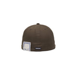 BOX CAP - Brown