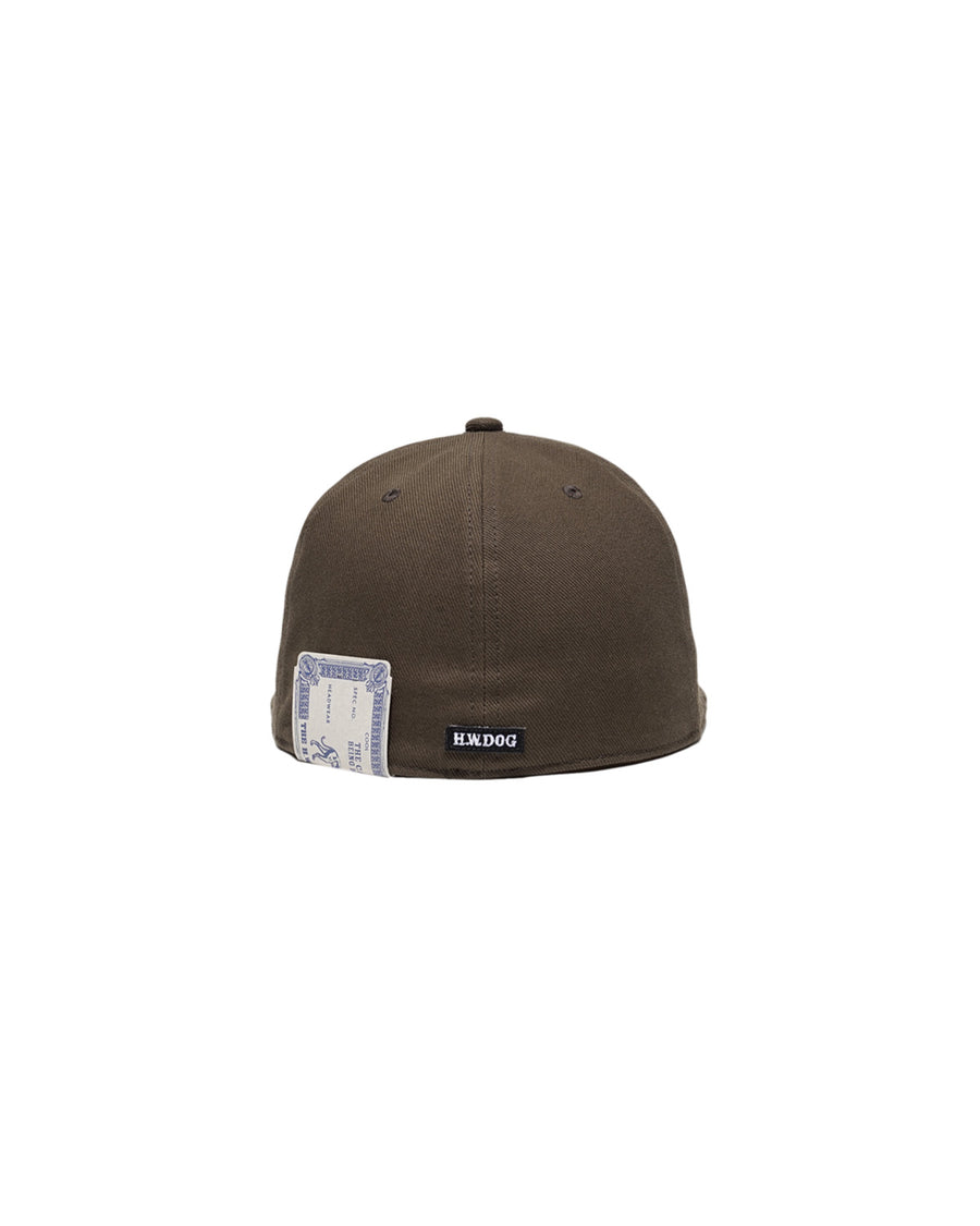 BOX CAP - Brown