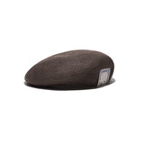 LOW CROWN KNIT BERET - Brown