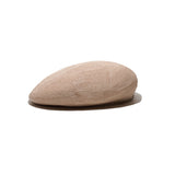 LOW CROWN KNIT BERET - Natural