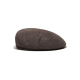 LOW CROWN KNIT BERET - Brown