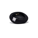 LOW CROWN KNIT BERET - Black