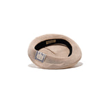 LOW CROWN KNIT BERET - Natural