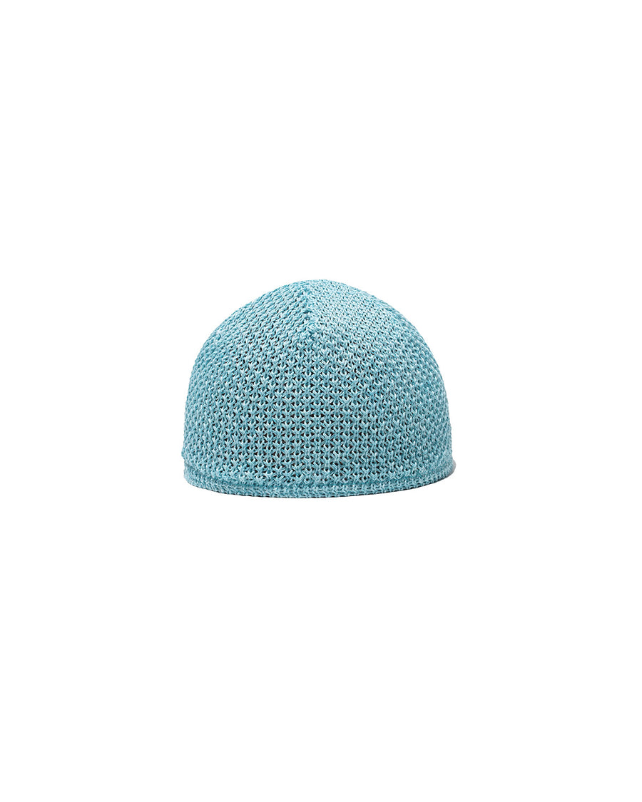 LINEN SINGLE WATCH CAP - Blue