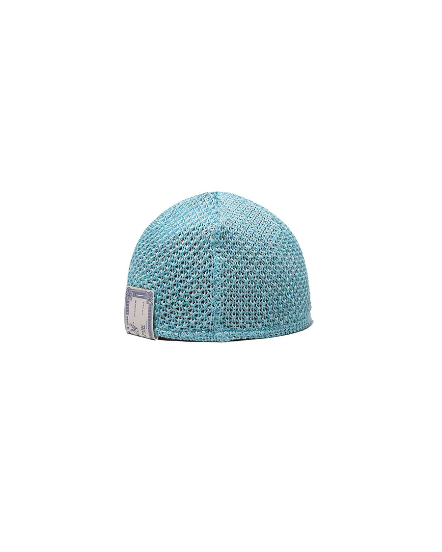 LINEN SINGLE WATCH CAP - Blue