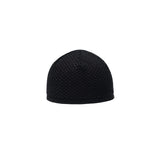 LINEN SINGLE WATCH CAP - Black