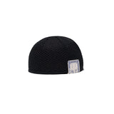 LINEN SINGLE WATCH CAP - Black