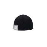 LINEN SINGLE WATCH CAP - Black