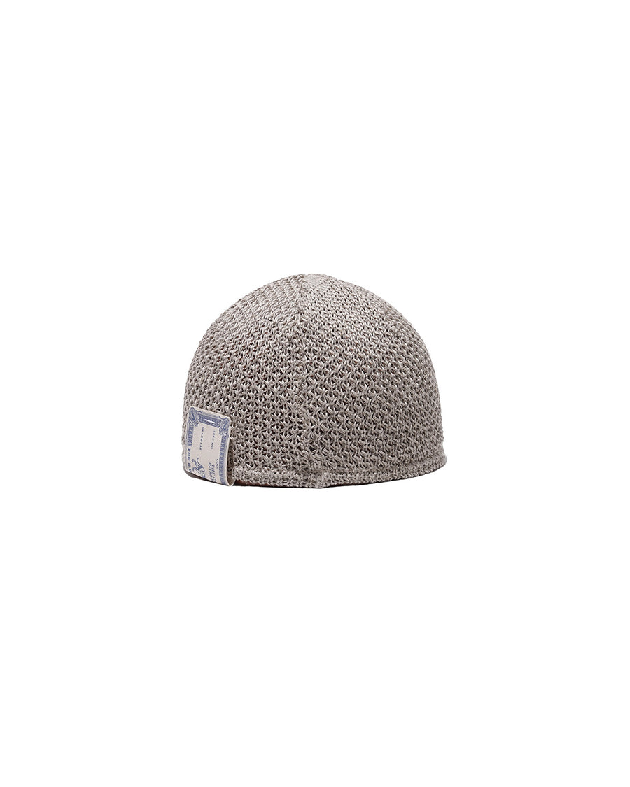 LINEN SINGLE WATCH CAP - Natural