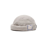 LINEN CANVAS ROLL CAP - Natural