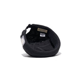 LINEN CANVAS ROLL CAP - Black