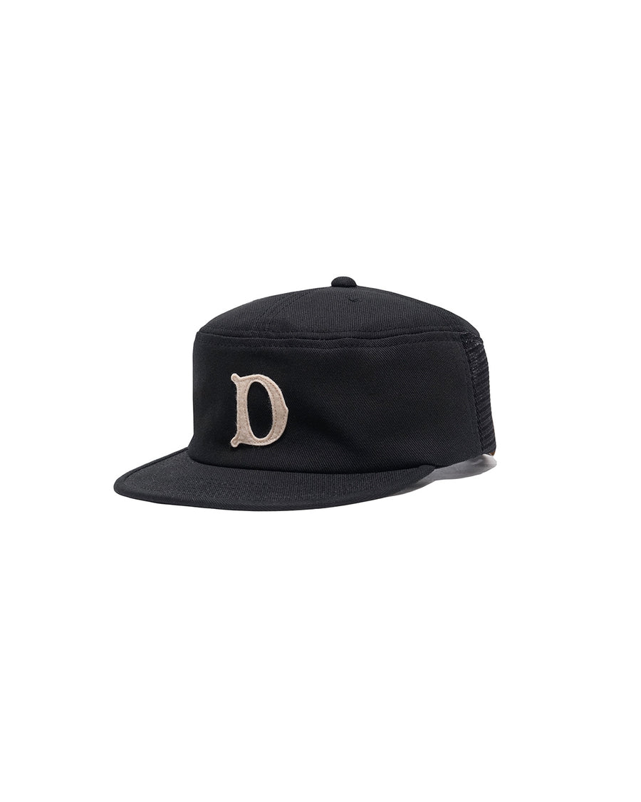 MESH PAINTER CAP - Black