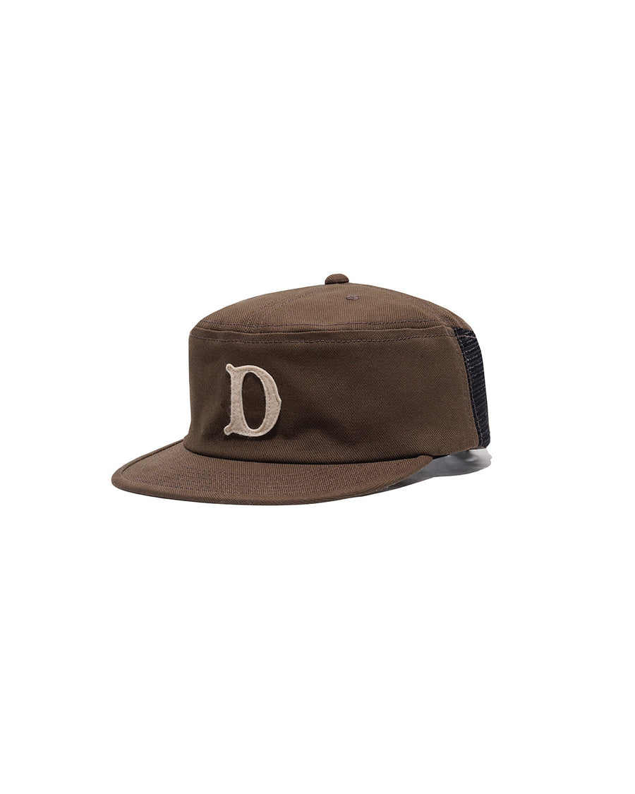 MESH PAINTER CAP - Brown