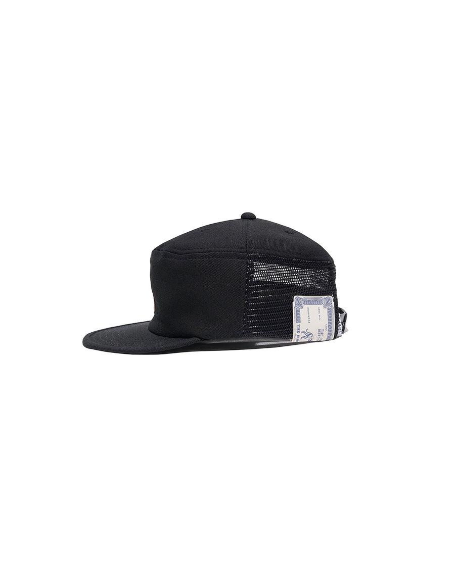 MESH PAINTER CAP - Black