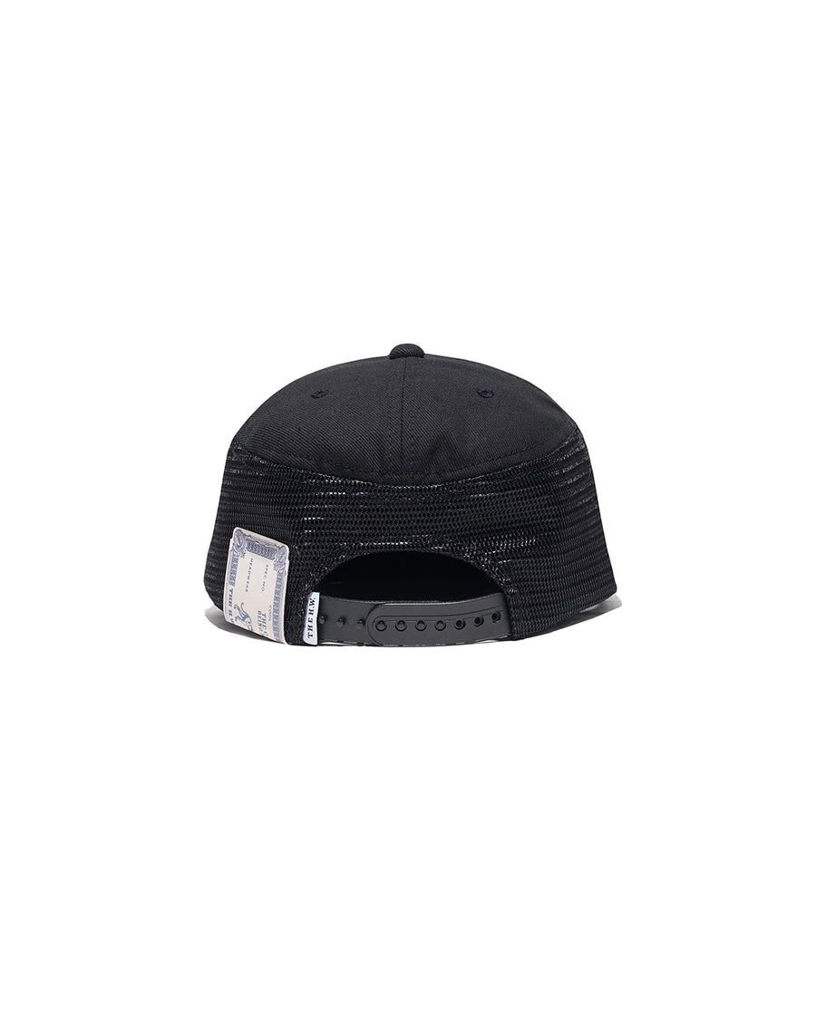 MESH PAINTER CAP - Black