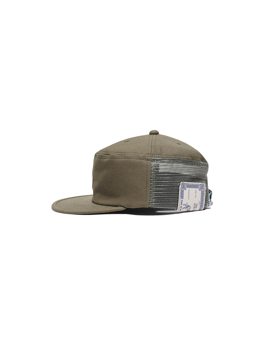 MESH PAINTER CAP - Olive