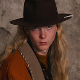 TRAVELERS RABBIT HAT - Camel