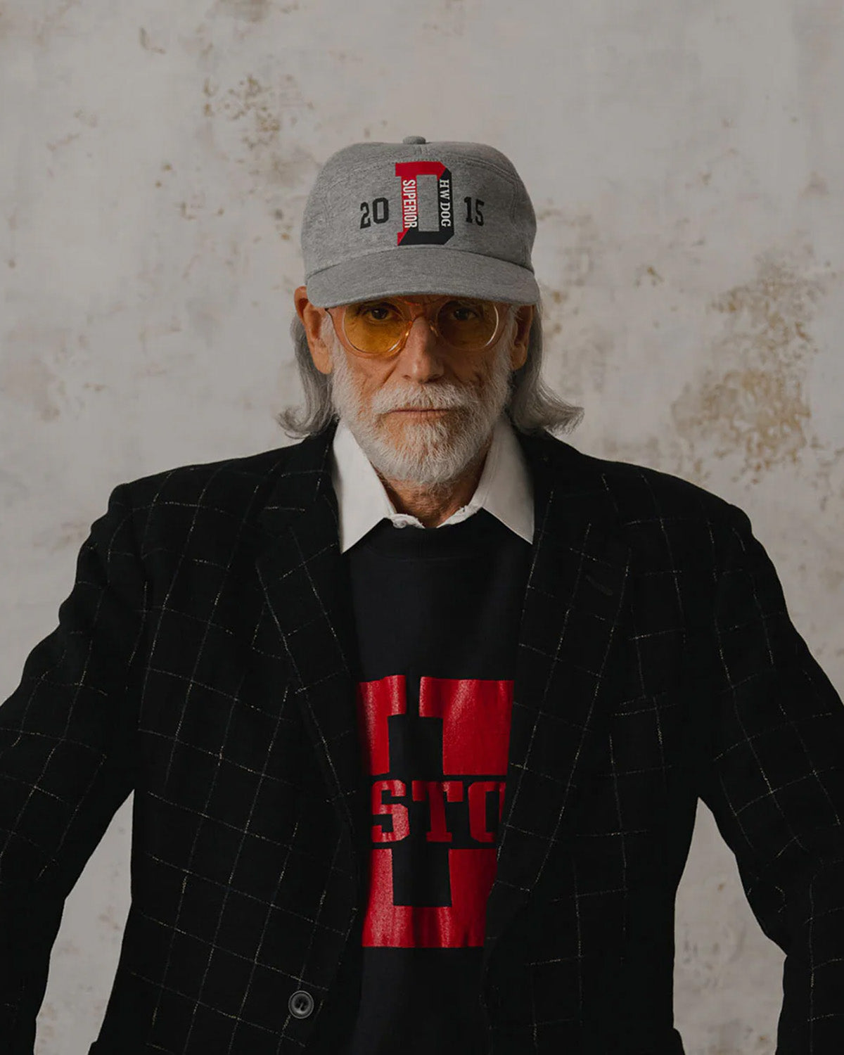 SQUARE WIDE CAP - Black – THE H.W.DOG&CO.