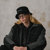 DOWN BRIM HAT - 블랙