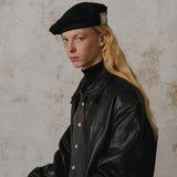 SWEAT DISK BERET - Beige