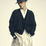 EAR MUFF FATIGUE HAT - Black