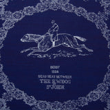 THE HWDOG&amp;CO. ORIGINAL BANDANA - Horse (Indigo 2)