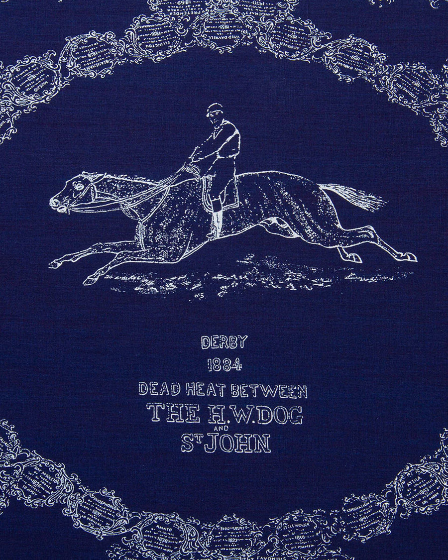 THE H.W.DOG&CO. ORIGINAL BANDANA - Horse (Indigo 2)