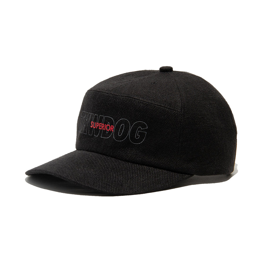 SHADOW WIDE CAP - Black