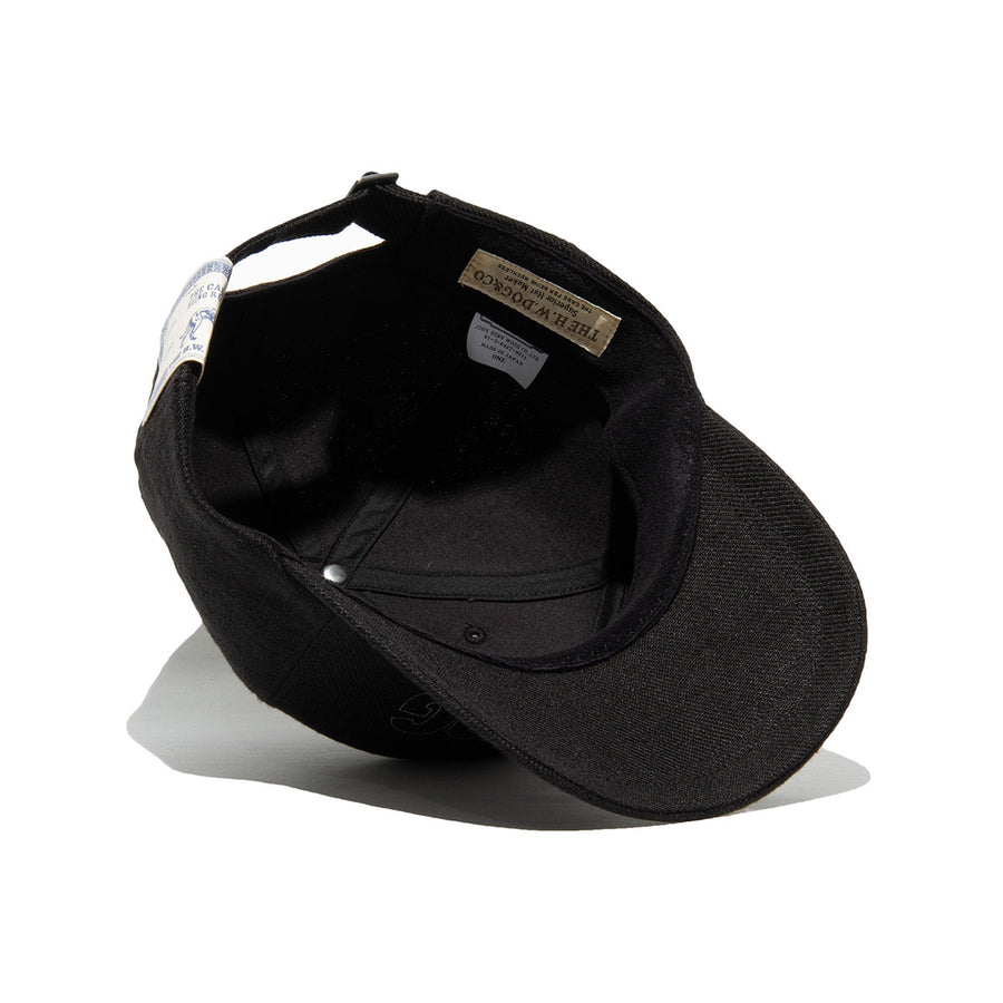 SHADOW WIDE CAP - Black