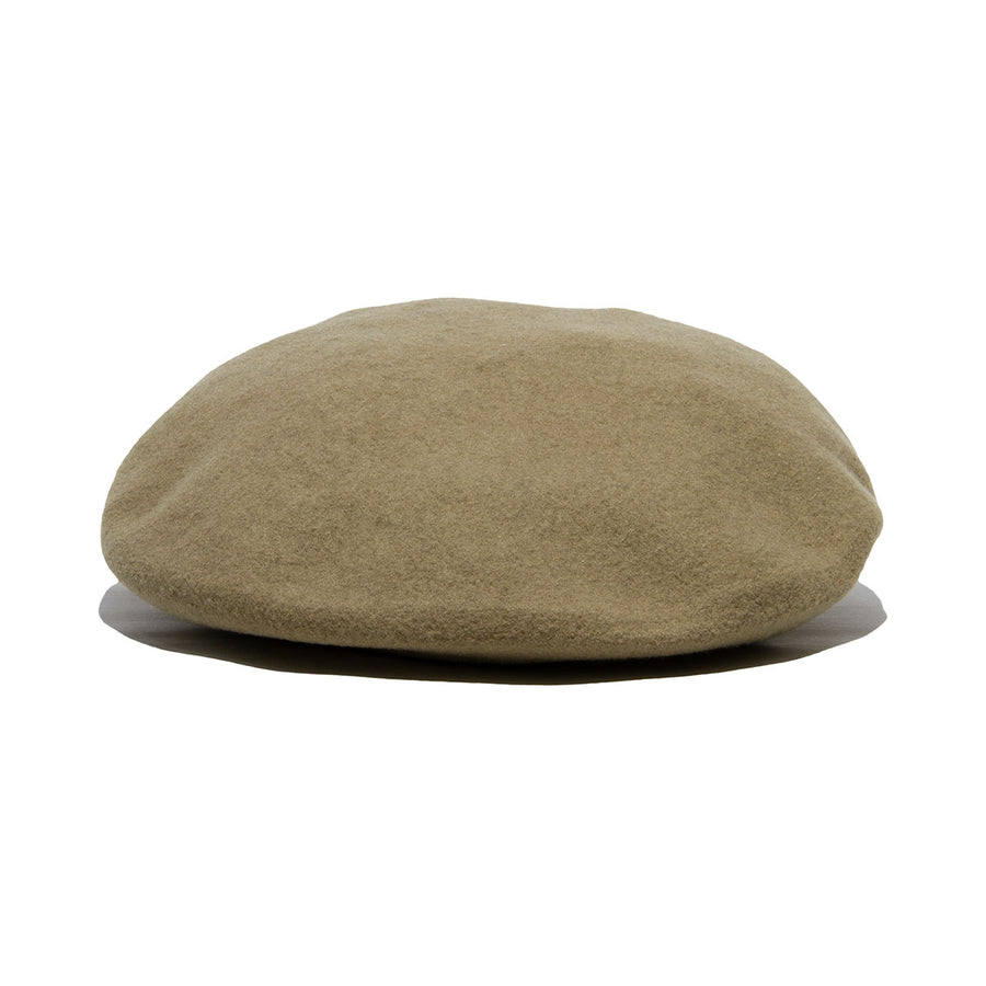 FLAT BERET - Beige