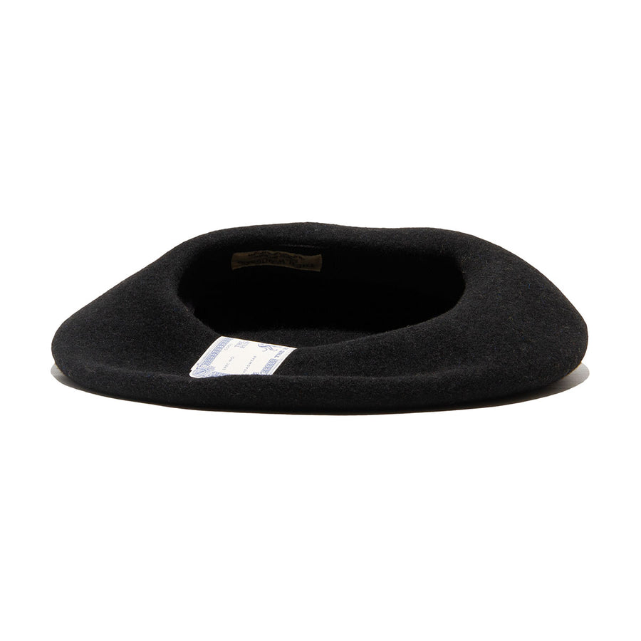FLAT BERET - Black