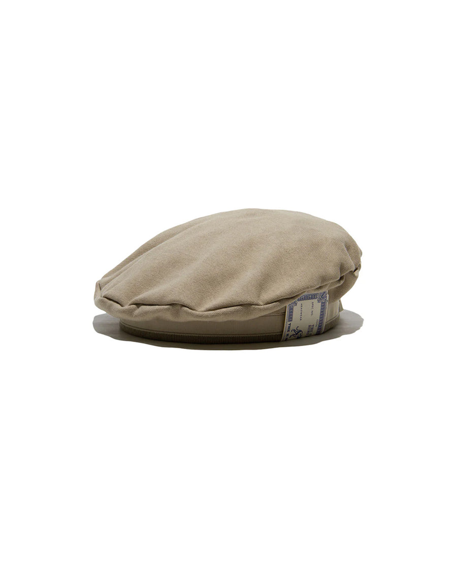 SWEAT DISK BERET - Beige