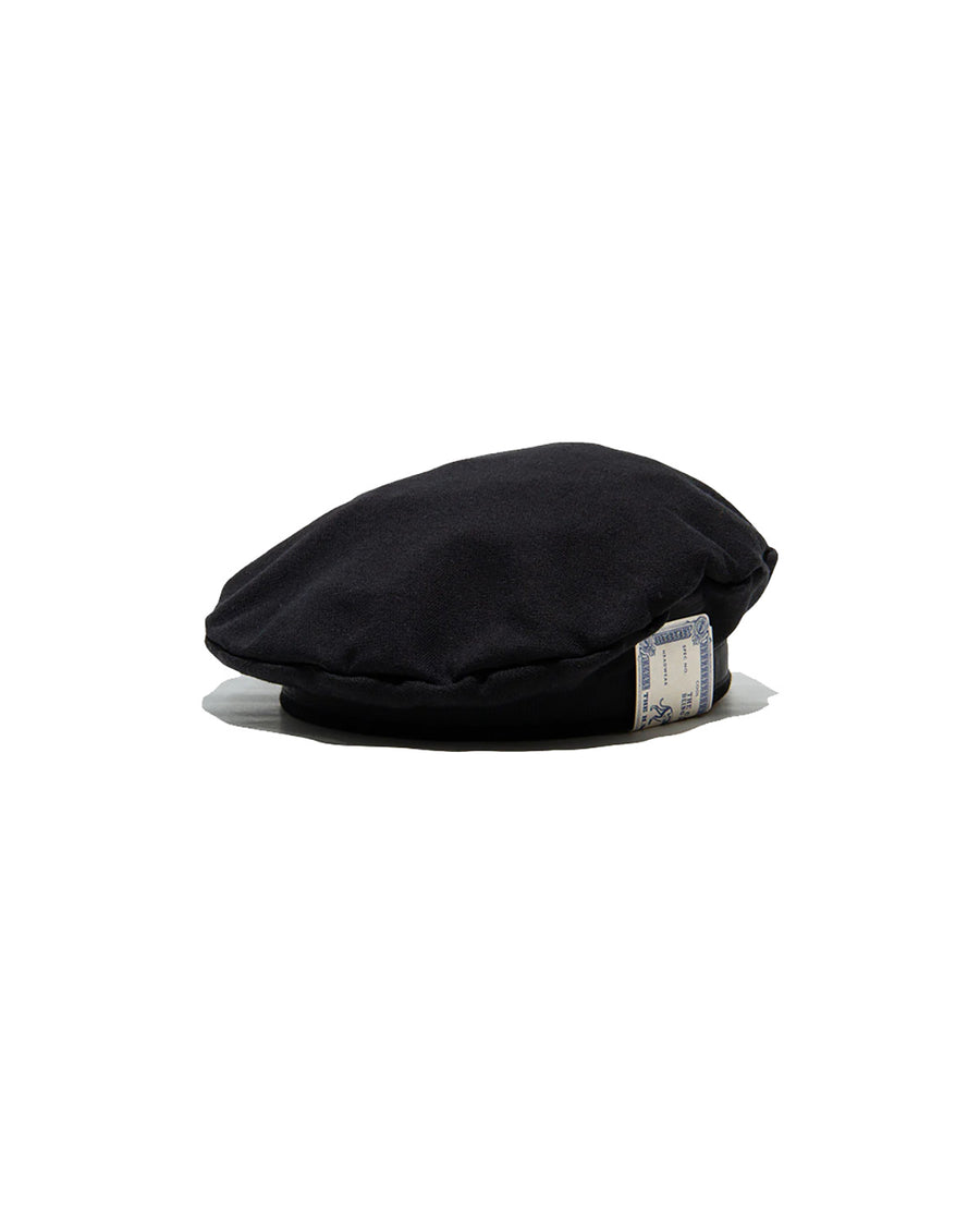 SWEAT DISK BERET - Black