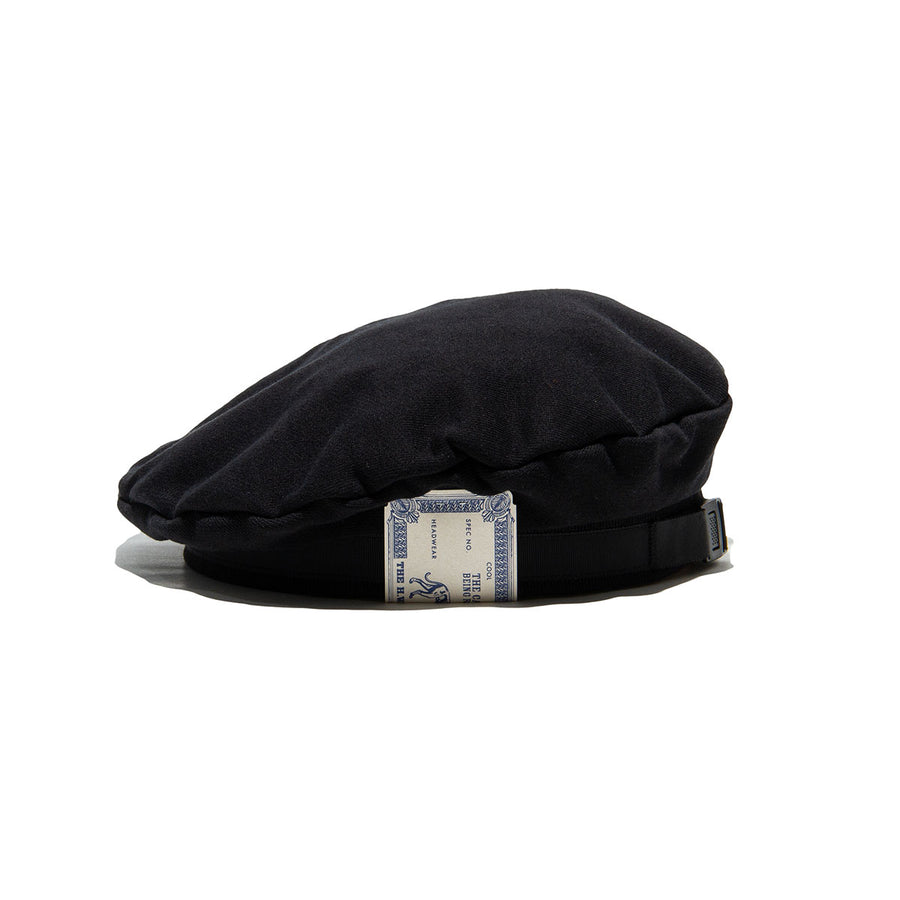 SWEAT DISK BERET - Black