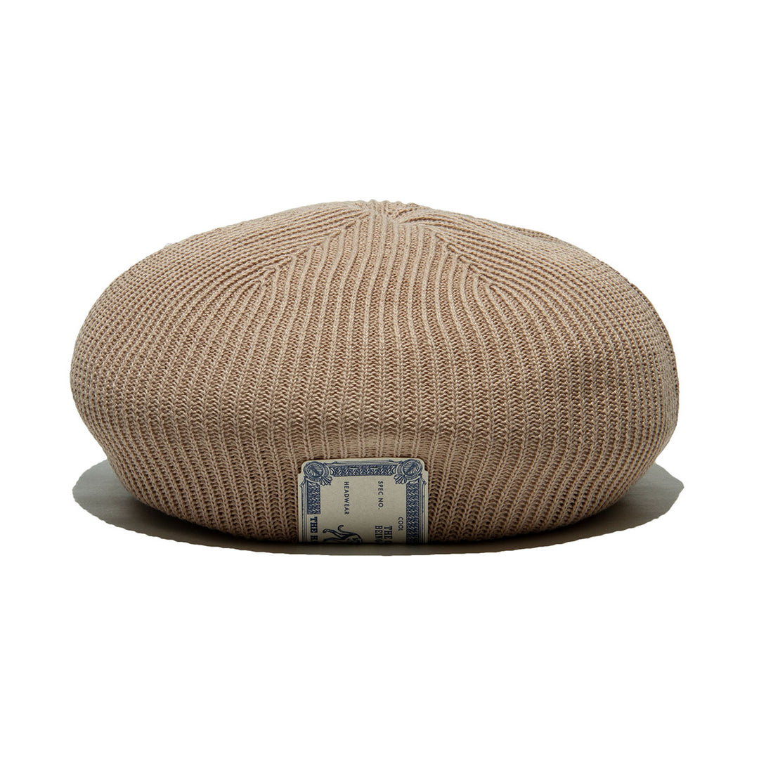 COTTON CLUB BIG BERET - Beige – THE H.W.DOG&CO.