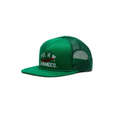 COTTON MESH CAP - Green 