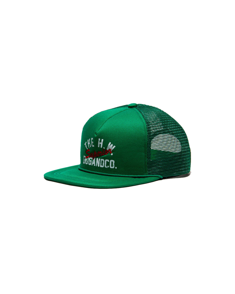 COTTON MESH CAP - Green 