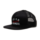 COTTON MESH CAP - Black 