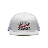COTTON MESH CAP - White 