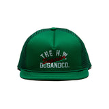 COTTON MESH CAP - Green 