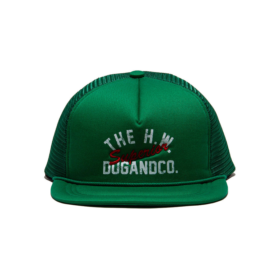 COTTON MESH CAP - Green