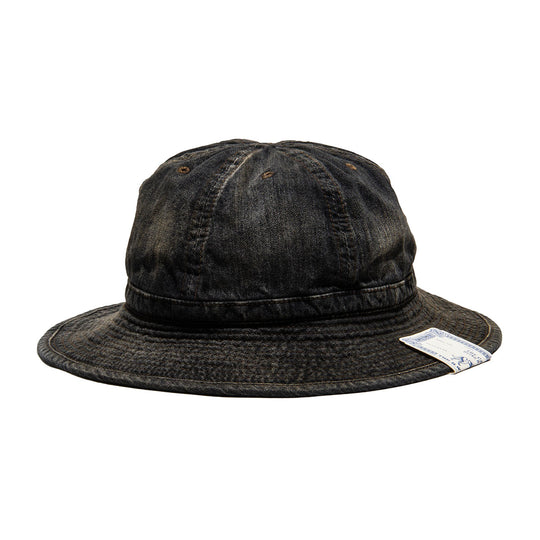 帽子 HWdog&coVINTAGE DENIM FATIGUE HAT Black VINTAGE DENIM FATIGUE HAT - Black – THE H.W.DOG&CO.