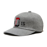 SQUARE WIDE CAP - Gray 