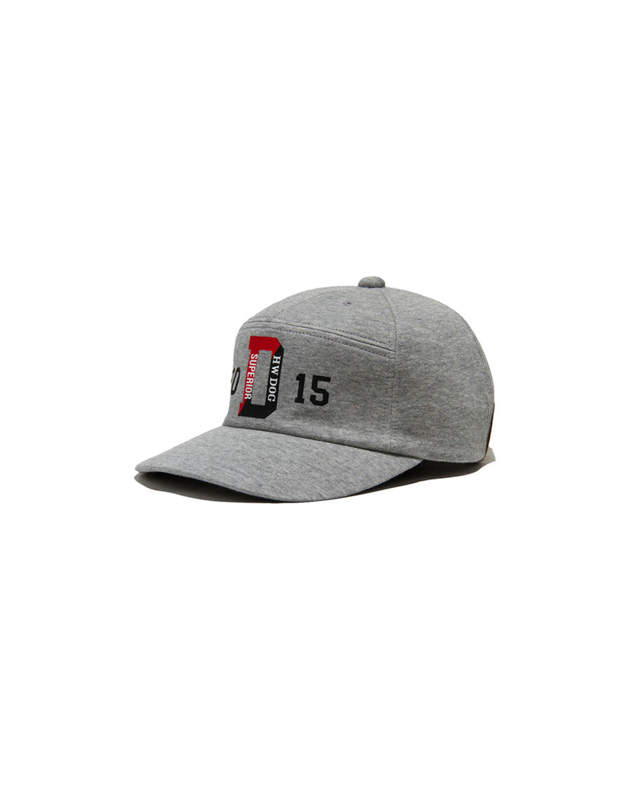 SQUARE WIDE CAP - Gray 