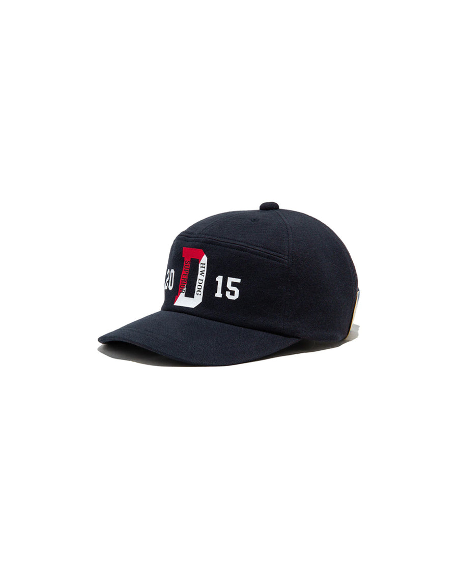 SQUARE WIDE CAP - Navy 